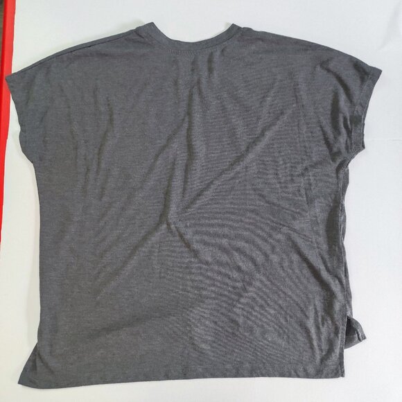 Under Armour short sleeve T-shirt street wear grey women's size XS Loose - Picture 3 of 6